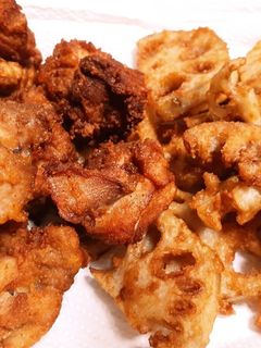れんこんの手抜き唐揚げヾ(o´∀`o)ノ-レシピのメイン写真