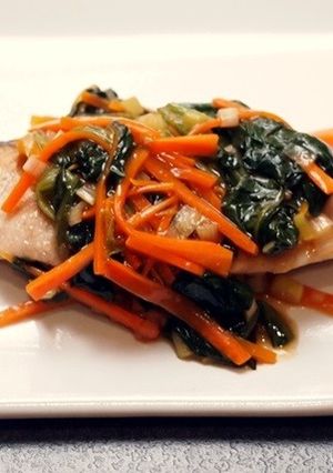 塩分控えめ野菜たっぷりブリのピリ辛餡かけ-レシピのメイン写真