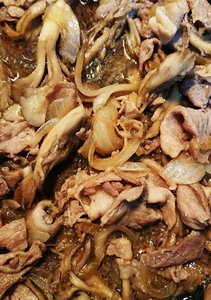 すぐ出きる甘めの豚丼-レシピのメイン写真