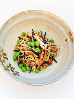 切り干し大根とひじきの炒め煮-レシピのメイン写真