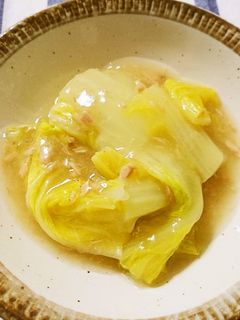 冬に食べたい♫白菜とツナの和風とろとろ煮-レシピのメイン写真