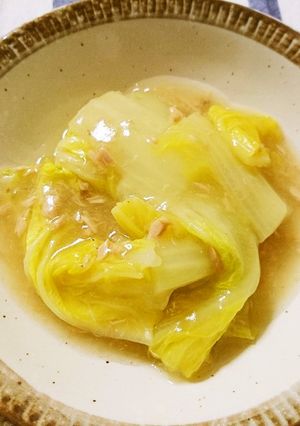 冬に食べたい♫白菜とツナの和風とろとろ煮-レシピのメイン写真