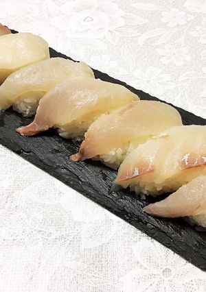 カンパチの握り寿司　簡単-レシピのメイン写真