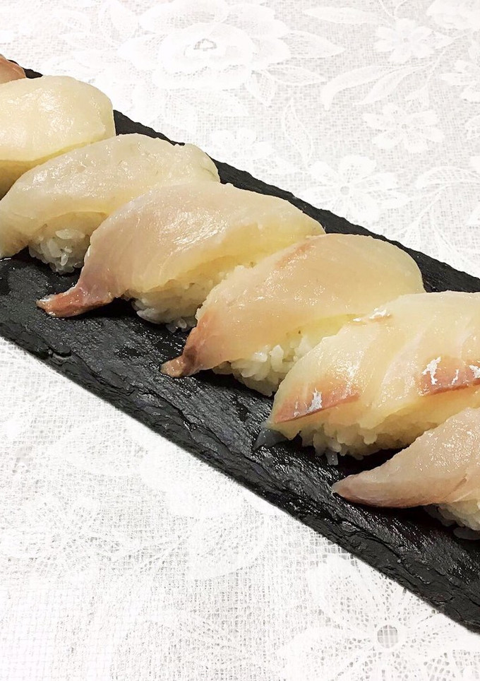 カンパチの握り寿司　簡単-レシピのメイン写真