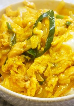 カレー風味の親子丼！簡単で美味♪-レシピのメイン写真