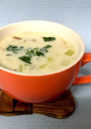 かぶと長ねぎのしょうが豆乳スープ-レシピのメイン写真