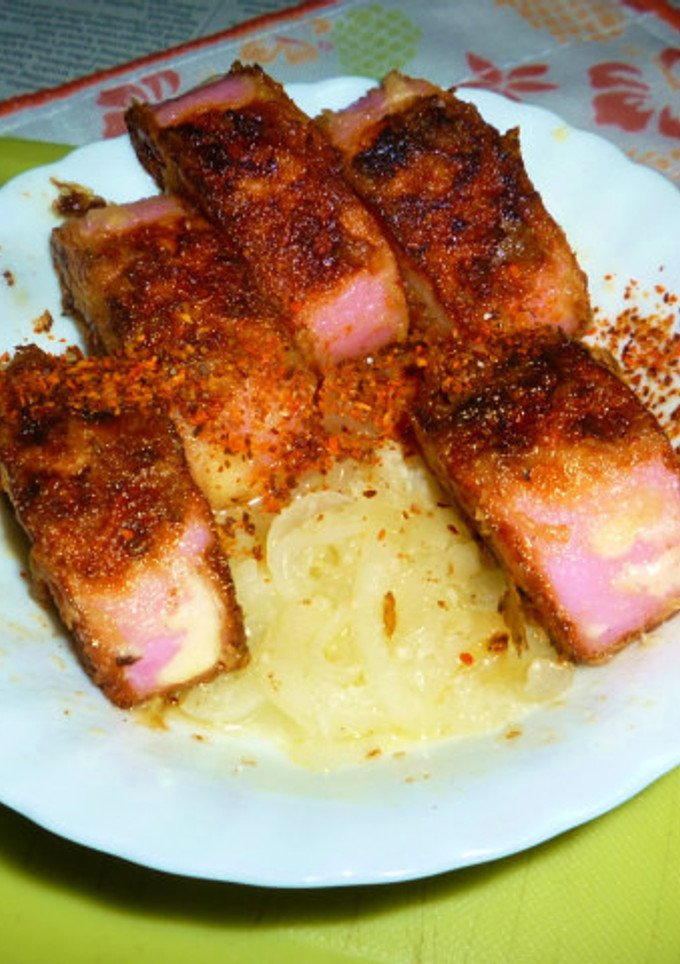 板蒲鉾の揚げ焼き＋ソフリットのタパス-レシピのメイン写真