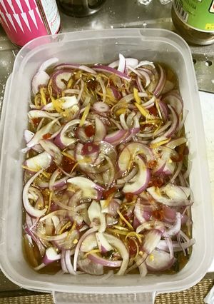 揚げままかり三杯酢漬け-レシピのメイン写真