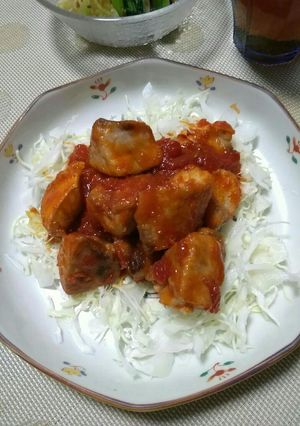 ブリのスイートトマトソース-レシピのメイン写真