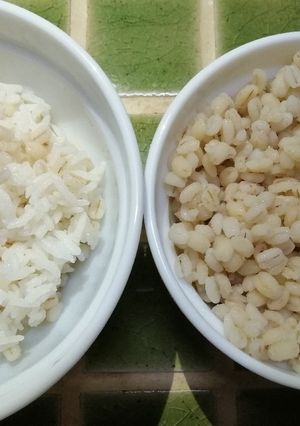 私の麦ご飯の食べ方-レシピのメイン写真