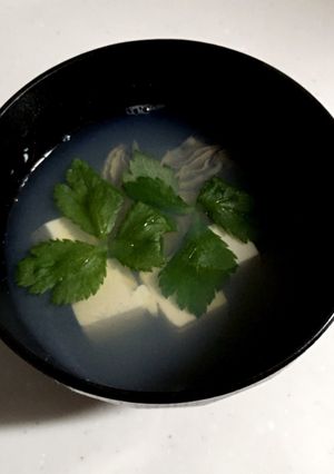 牡蠣のお吸い物-レシピのメイン写真