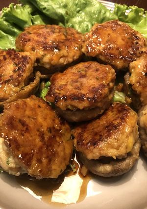 椎茸の肉詰め-レシピのメイン写真