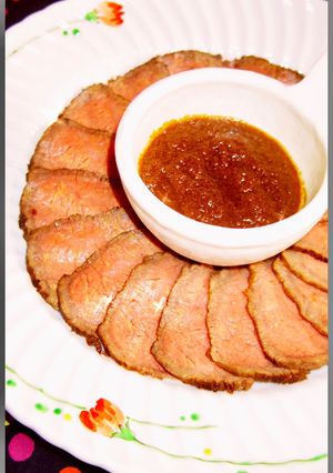 ステーキ宮のたれと炊飯器でローストビーフ-レシピのメイン写真