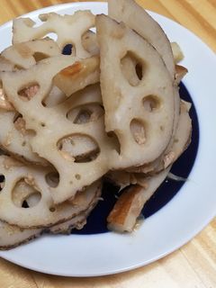 れんこんとツナの炒め煮-レシピのメイン写真