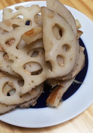 れんこんとツナの炒め煮-レシピのメイン写真