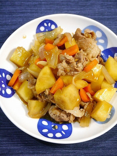 レンジで簡単!肉じゃが☆水不要-レシピのメイン写真