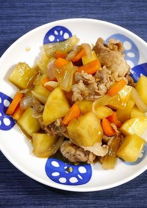 レンジで簡単！肉じゃが☆水不要-レシピのメイン写真