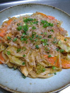 お野菜もりもり♪焼うどん-レシピのメイン写真