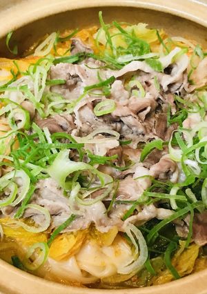 鍋の素mix●豚肉と根菜＆白菜鍋-レシピのメイン写真