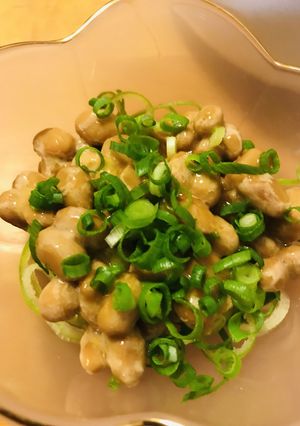 毎日の納豆●２種類のネギとあわせて-レシピのメイン写真