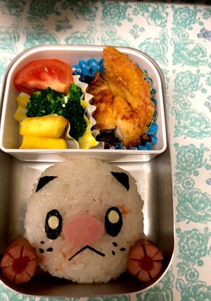 年少さんのポケモン弁当★ミジュマル-レシピのメイン写真