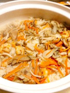 土鍋で作る 炊き込みご飯♬-レシピのメイン写真