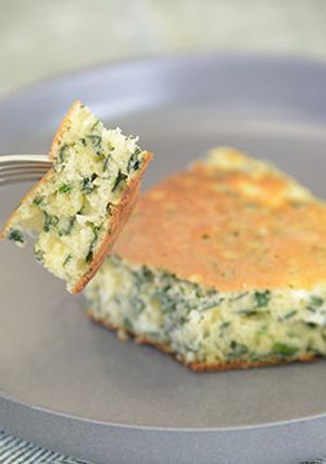 ほうれん草のチーズケーキ-レシピのメイン写真