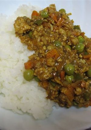 カレーフレークで簡単ドライカレー♪-レシピのメイン写真