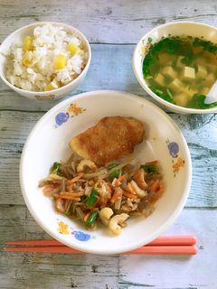 きんぴら炒め(天理市給食)-レシピのメイン写真