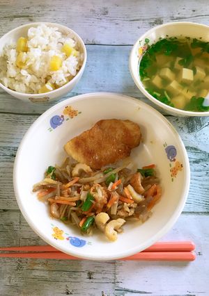 きんぴら炒め(天理市給食)-レシピのメイン写真