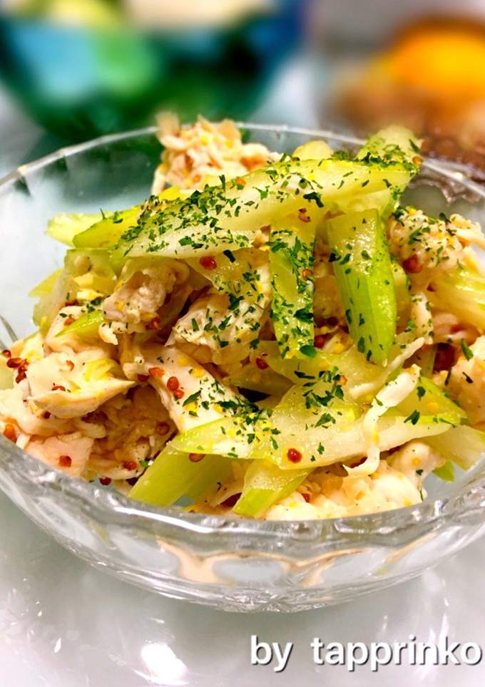 クリスマス ささみとセロリの常備菜サラダ-レシピのメイン写真