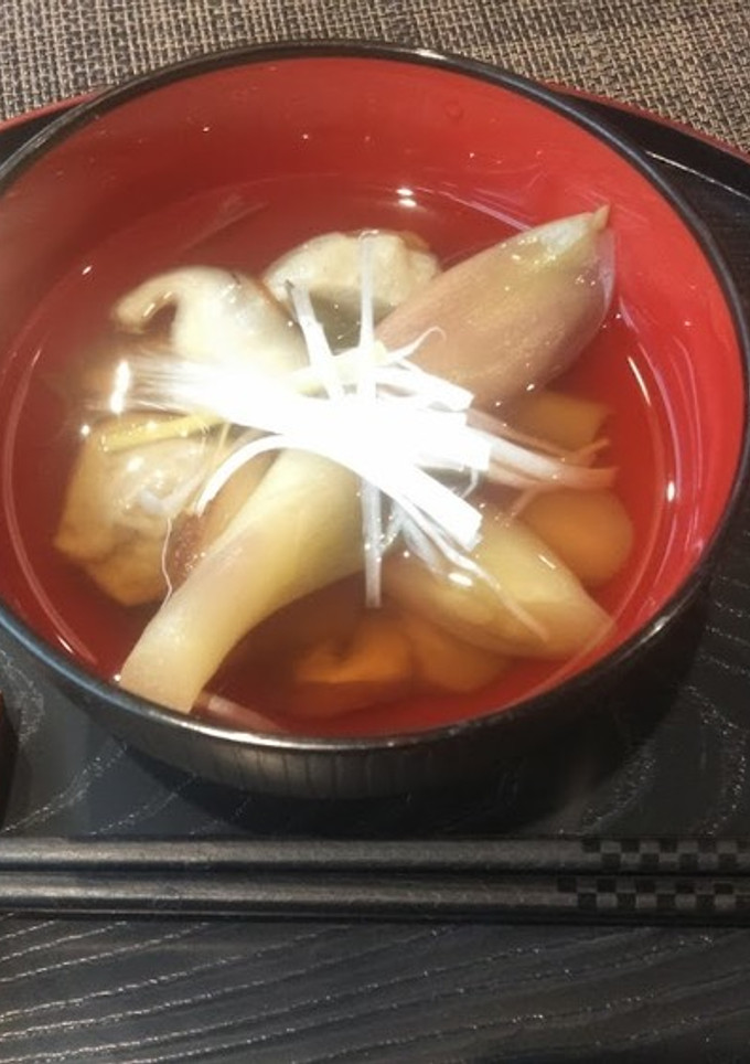 みょうがといわし団子のすまし汁-レシピのメイン写真