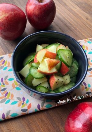 りんごときゅうりのレモン風味サラダ-レシピのメイン写真