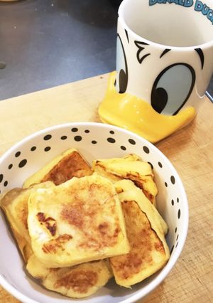 ★離乳食★ふんわりフレンチトースト-レシピのメイン写真
