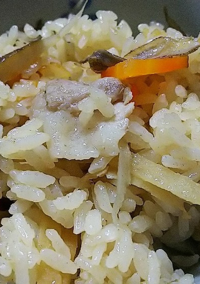 豚肉の炊き込みご飯-レシピのメイン写真