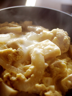 親子丼♪たけのこシャキシャキ卵フワフワ☆-レシピのメイン写真