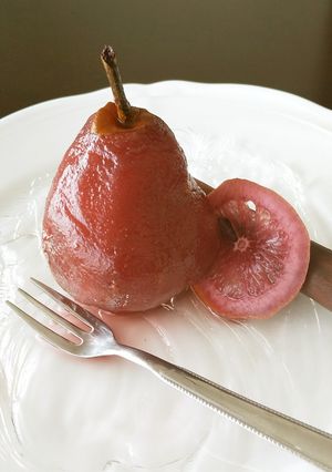 甘い香りが魅力的♡洋梨のワイン煮-レシピのメイン写真