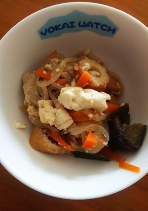 切り干し大根でけんちょう 山口郷土料理-レシピのメイン写真