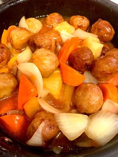 肉団子でde酢豚-レシピのメイン写真
