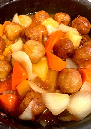 肉団子でde酢豚-レシピのメイン写真