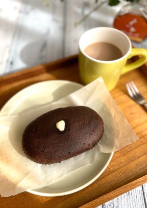 チョコ蒸しケーキ☆ブラウニー風ラム酒焼き-レシピのメイン写真