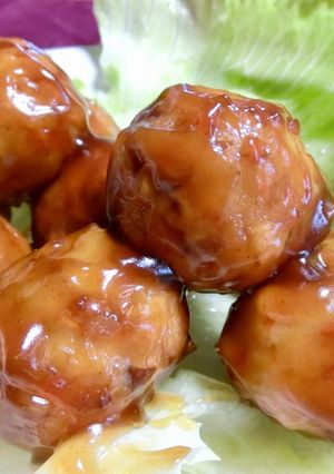 余ったパン粉で　肉なし肉団子-レシピのメイン写真