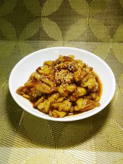 焼き鳥(皮)甘辛煮-レシピのメイン写真
