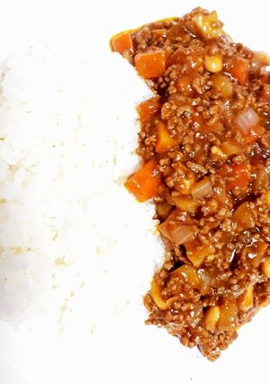 蓮根&野菜たっぷり！キーマ風トマトカレー-レシピのメイン写真