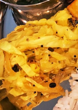 キャベツのポリヤル-レシピのメイン写真