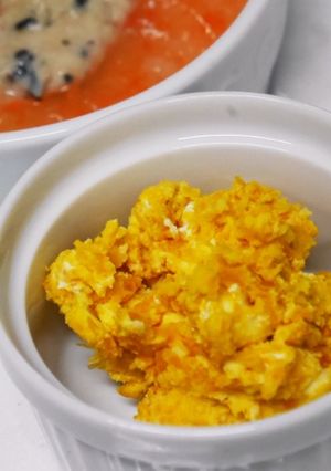 離乳食後期♡南瓜サラダ-レシピのメイン写真
