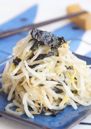 もやしと韓国海苔の簡単即席激うまナムル-レシピのメイン写真