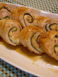 モチモチ鶏ささみ★磯辺チーズ巻き-レシピのメイン写真
