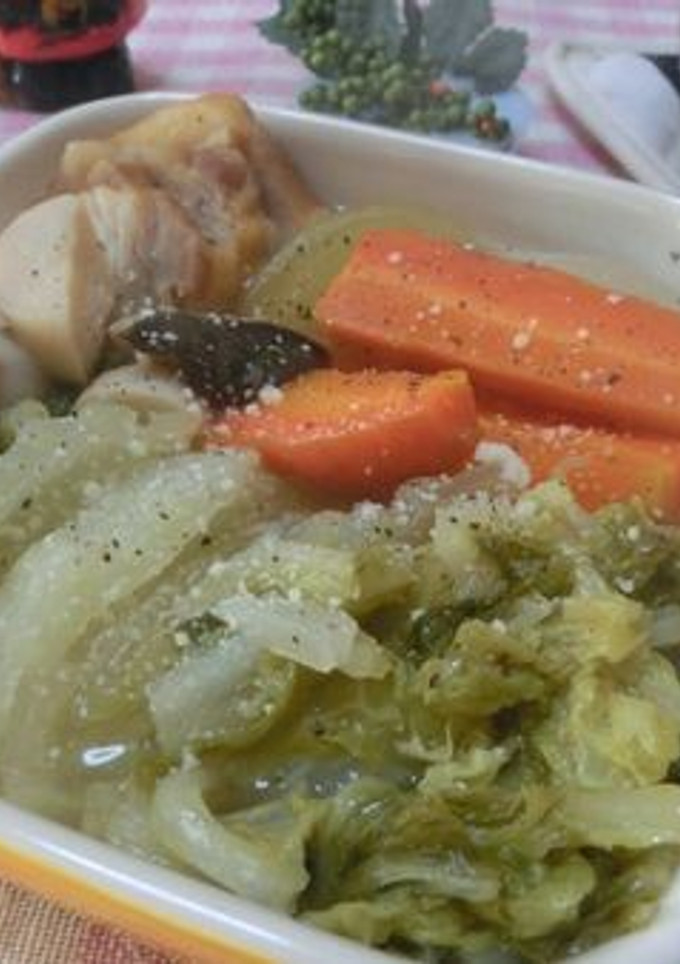 15分煮るだけ☆　白菜とベーコンのポトフ-レシピのメイン写真