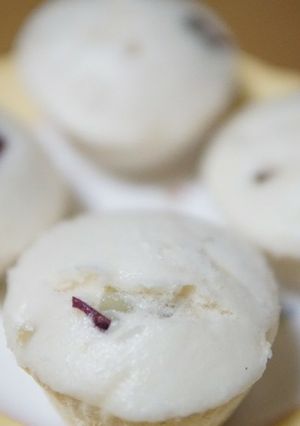 離乳食にも！米粉のさつまいも豆乳蒸しパン-レシピのメイン写真